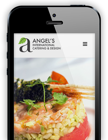 Angel’s Catering - Mobile Website