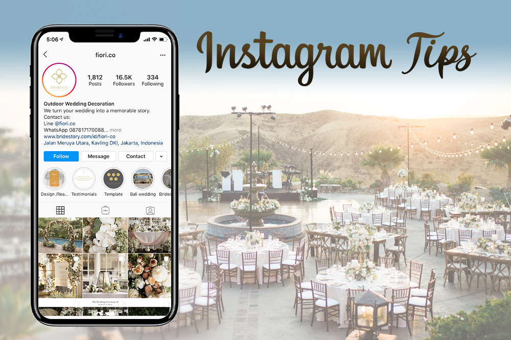 Instagram Tips For Wedding Venues