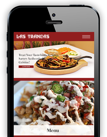 Las Trancas Restaurant - Mobile Website